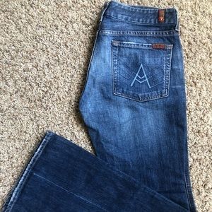 7 For All Mankind A-Pocket Bootcut Jeans